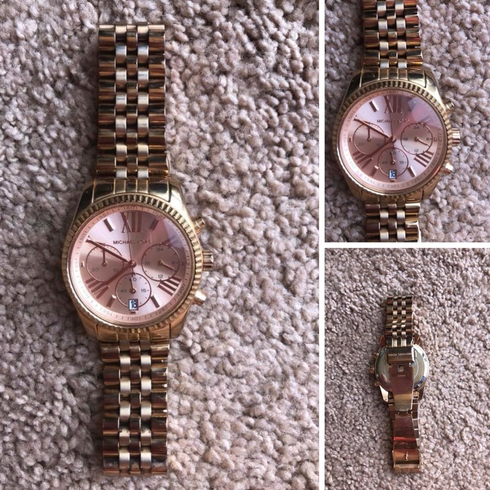 Michael Kors Rose Gold Watch